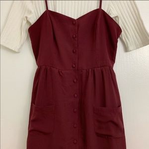 Urban Outfitters Small Maroon Dress